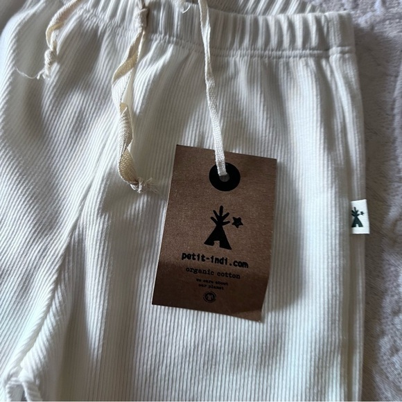 Petit Indi white ribbed‎ Leggings - Picture 4 of 5